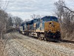 CSX 3343 and 7206